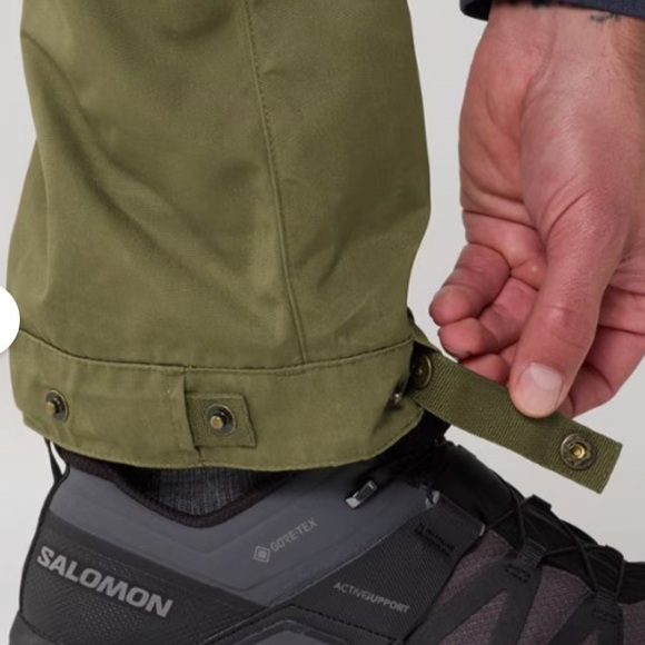 Fjallraven Mens Vidda Pro Ventilated Trousers Outdoor Hiking Pants Green 30-31” - Picture 13 of 16